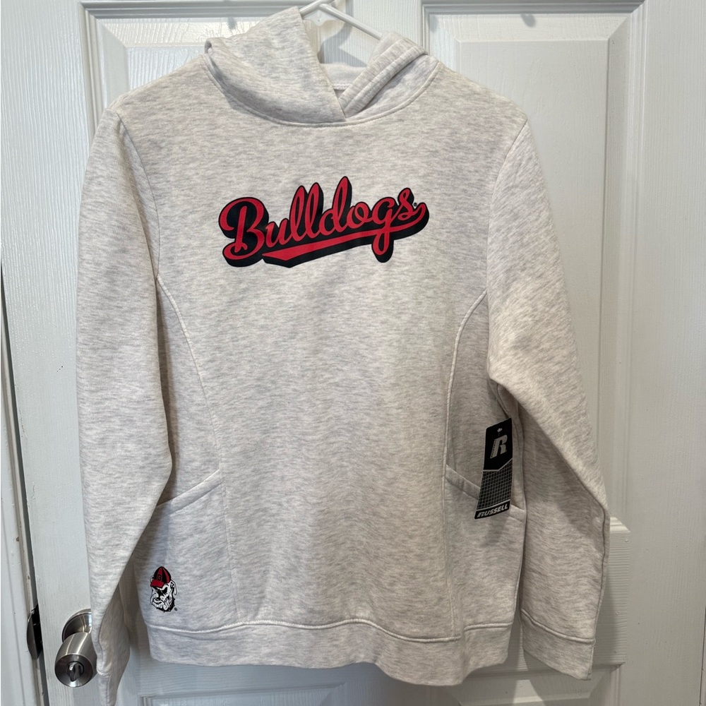 NWT Georgia Bulldogs Gray Hoodie
